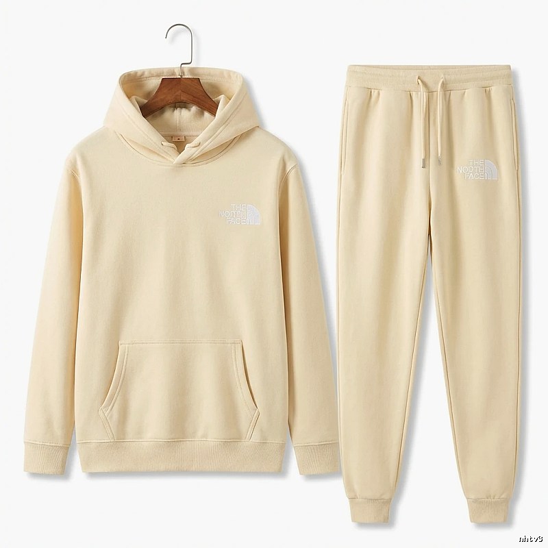 The North Face basic beige series suit