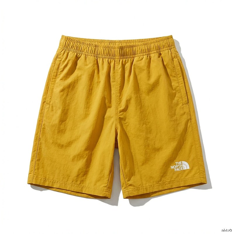 The North Face casual style yellow shorts