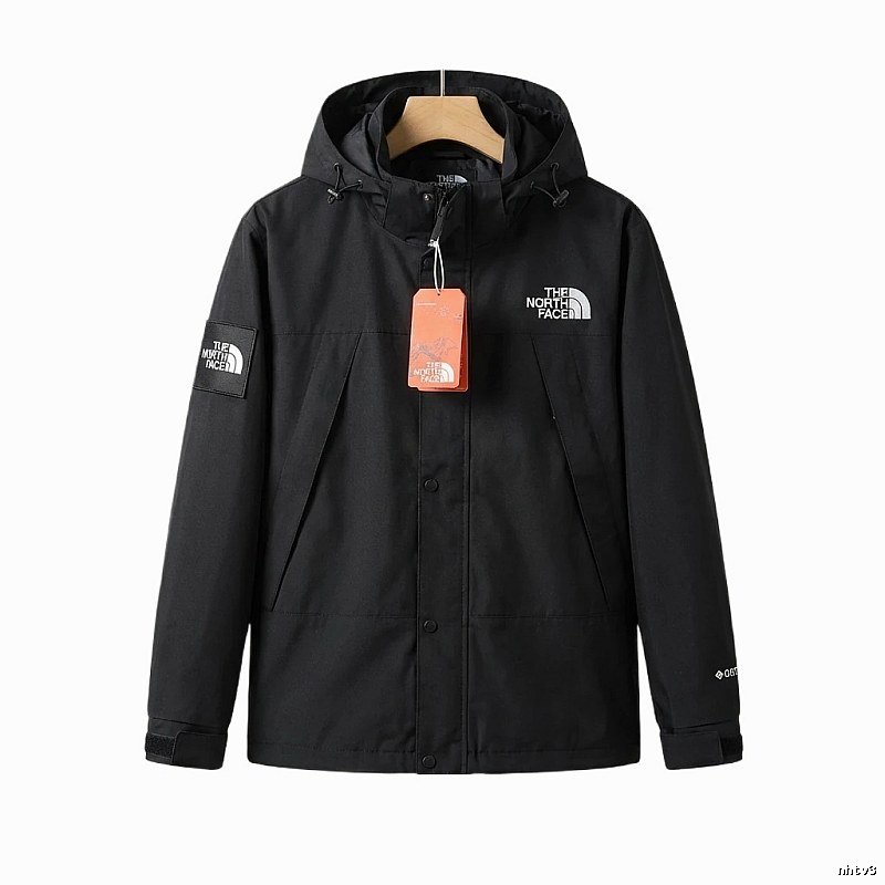 The North Face outdoor-style black coat