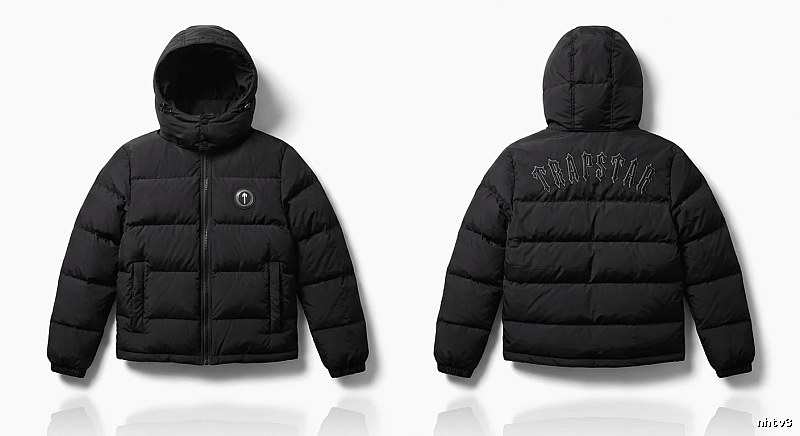 Trapstar Black Trendy and Cool Down Jacket