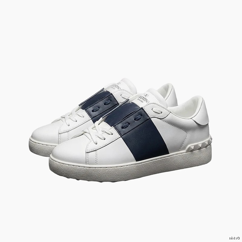 Valentino casual style blue and white sports shoes