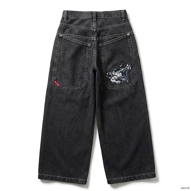 Y2K dark style jeans